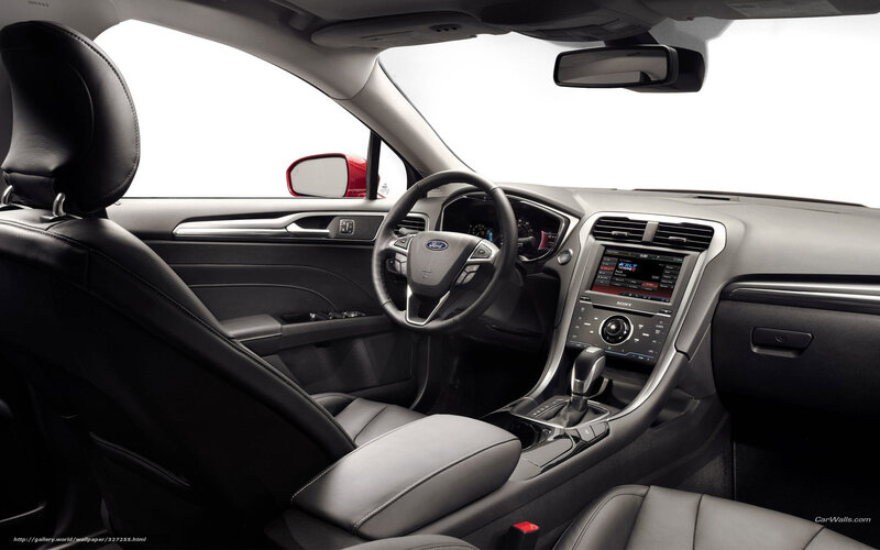 Ford Fusion interior view