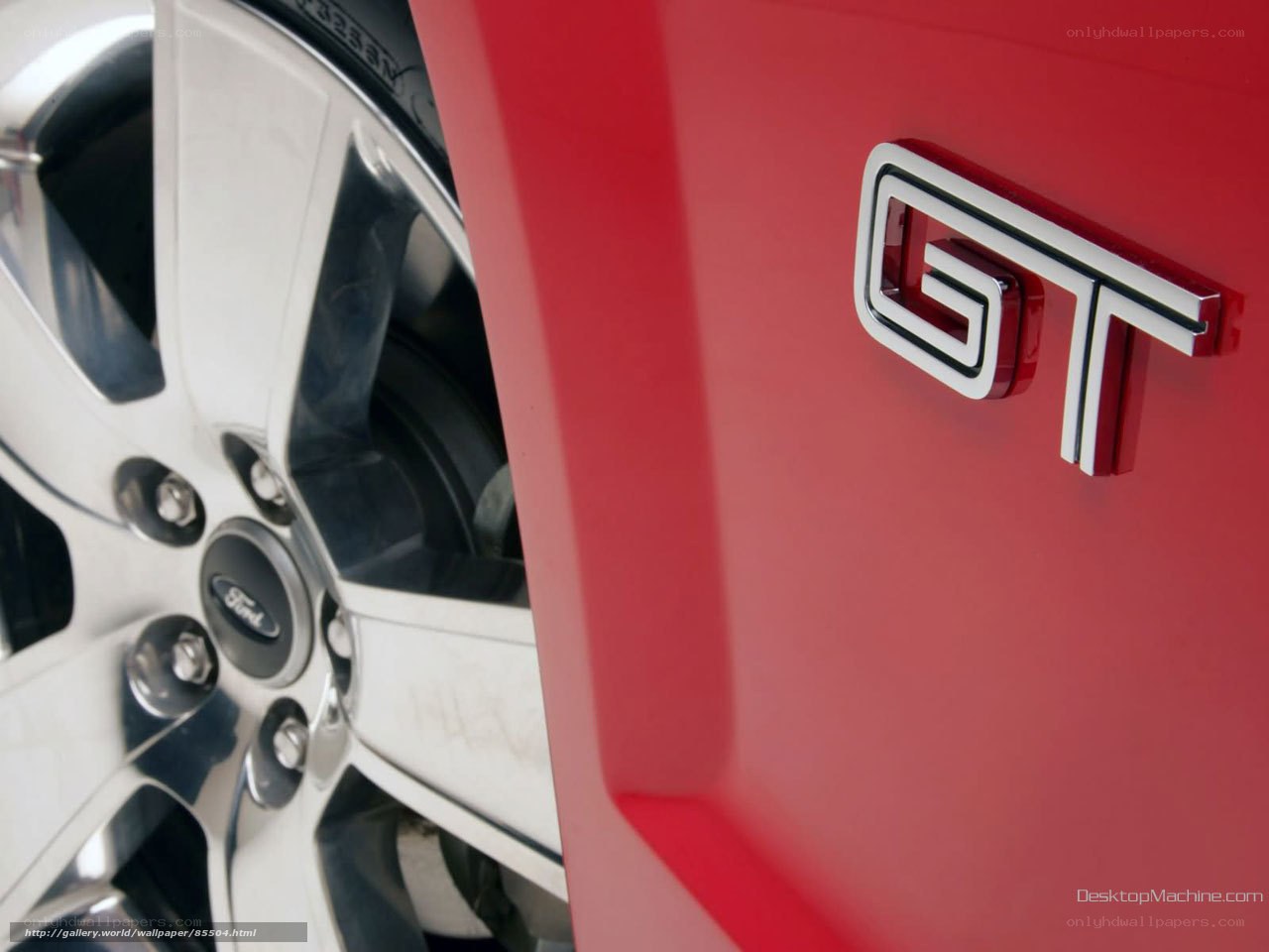 Ford GT car emblem close-up