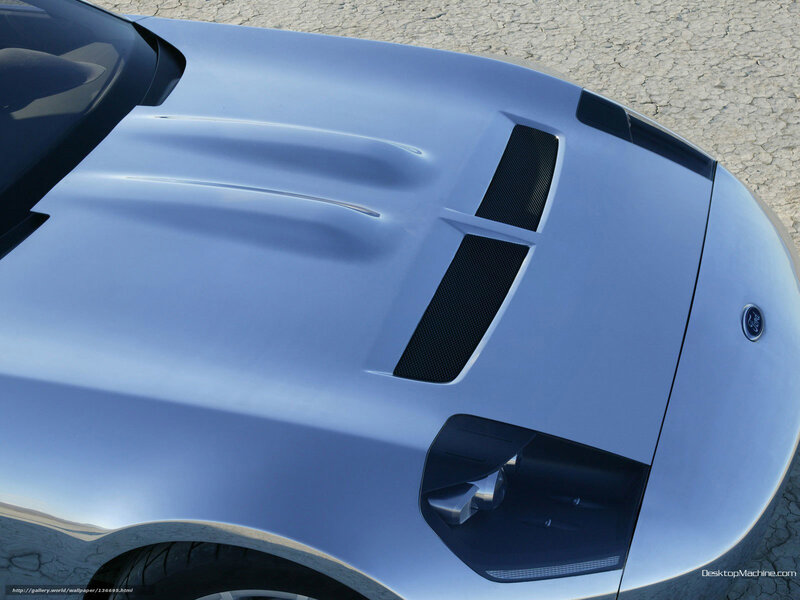Ford GT concept car hood