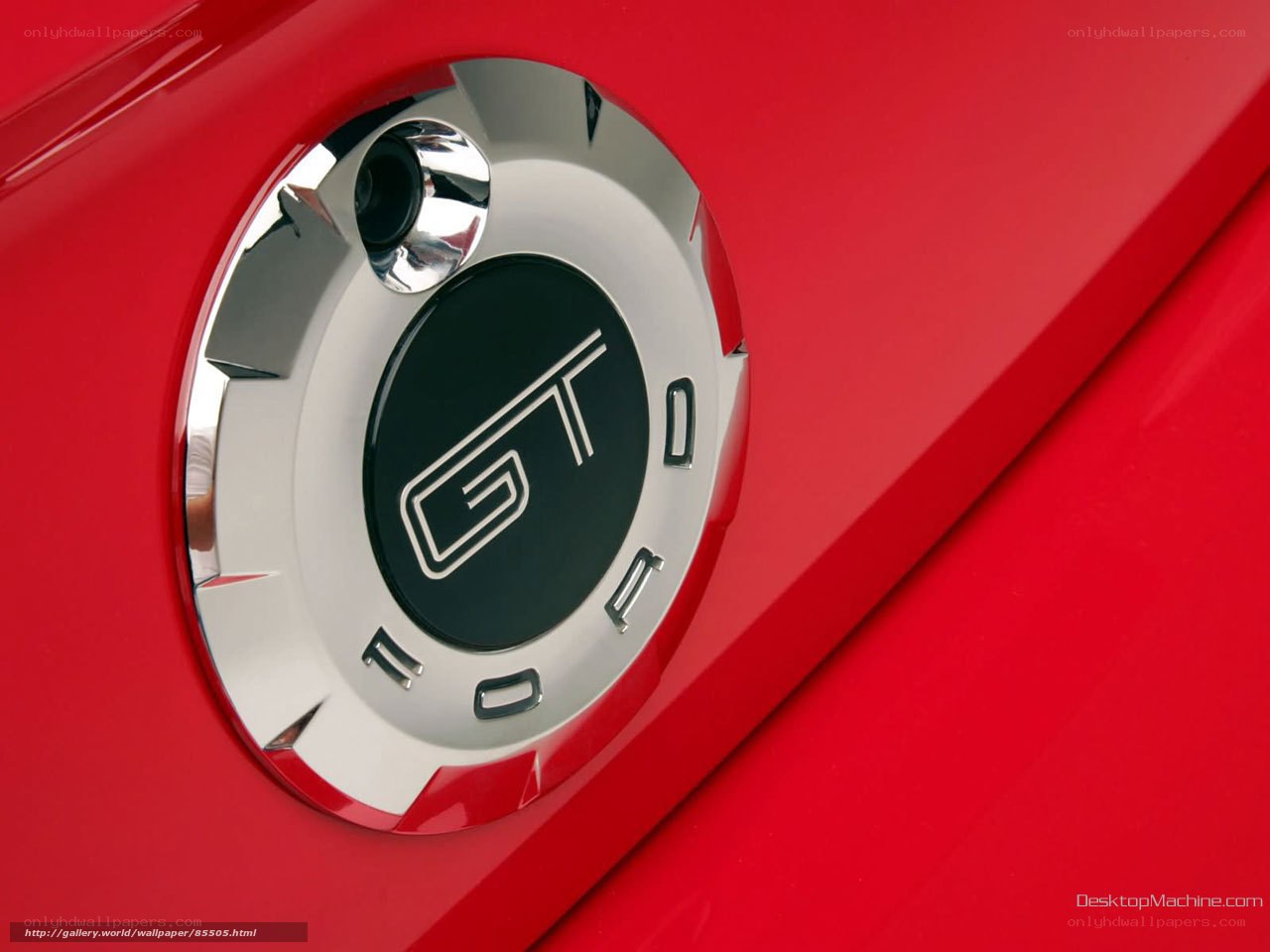 Ford GT fuel cap detail