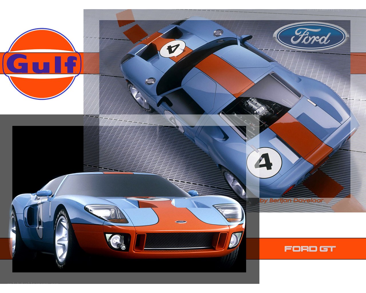 Ford GT Gulf livery