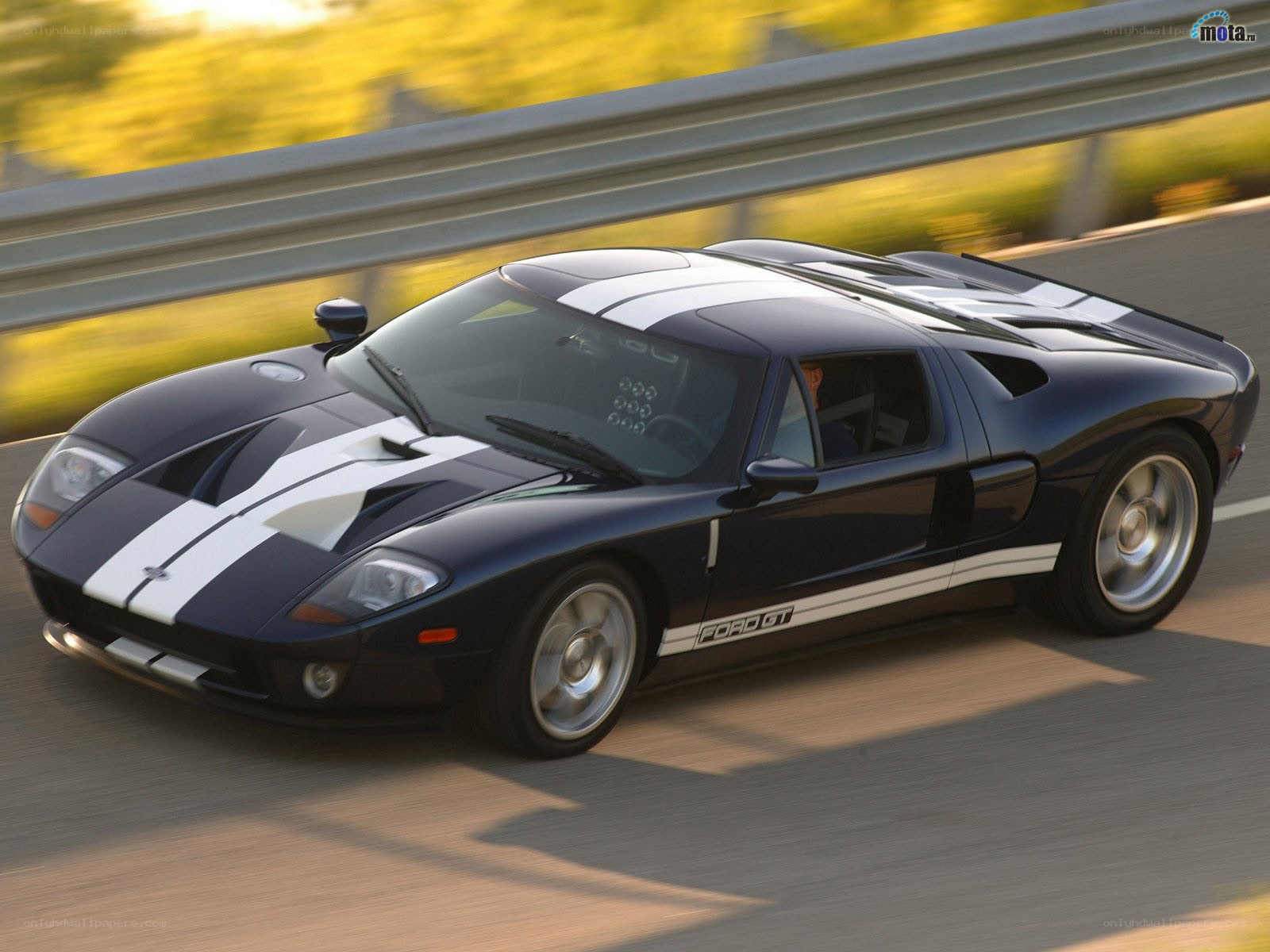 Ford GT on a road
