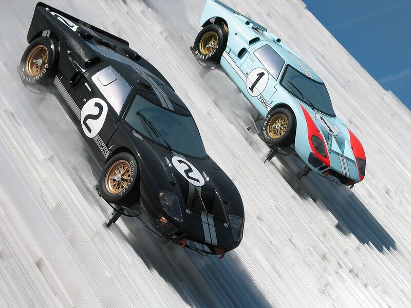 Ford GT40 race cars