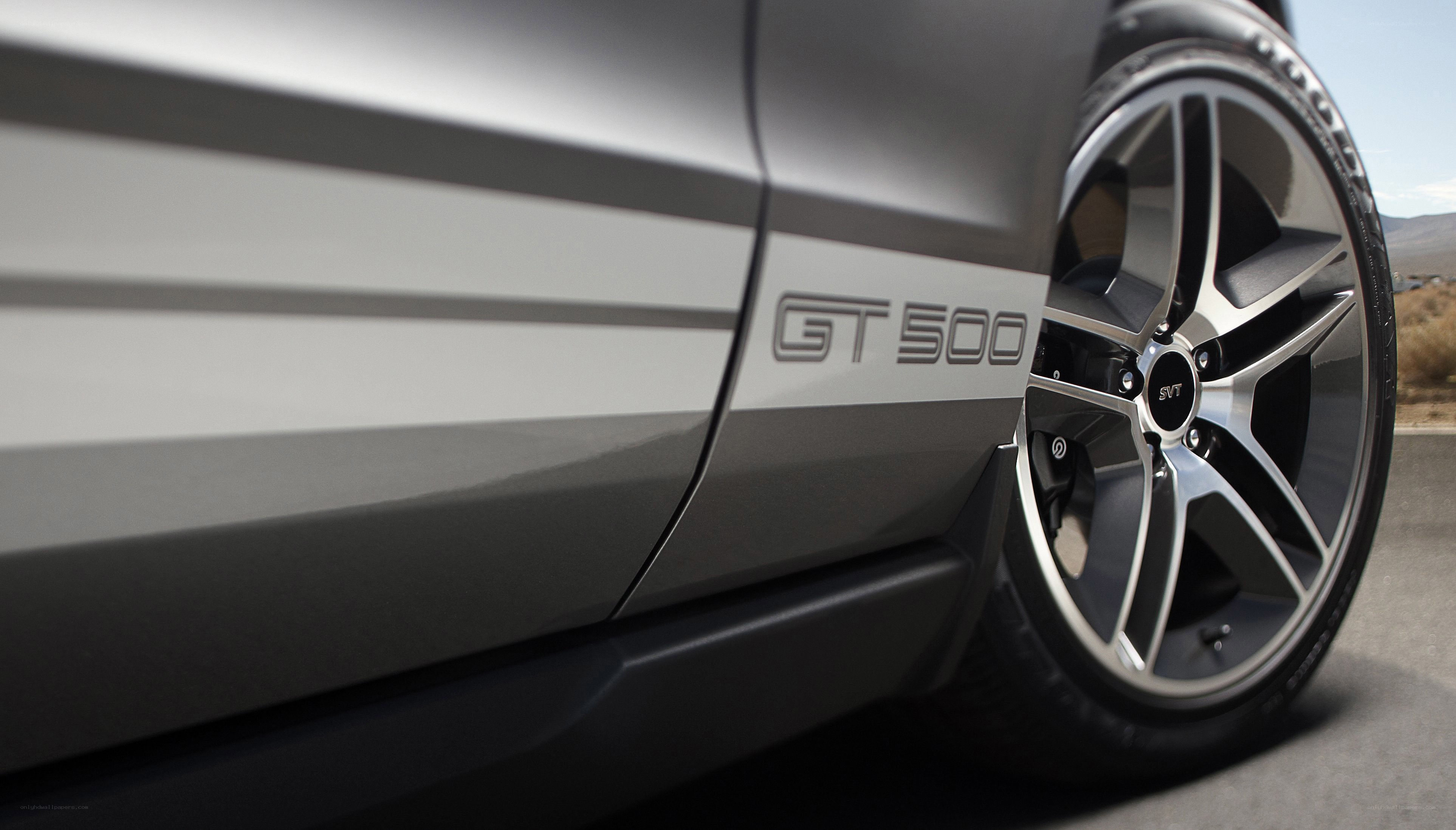 Ford GT500 side profile
