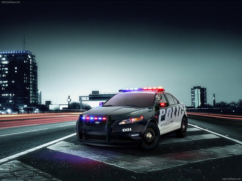 Ford Interceptor Police Car