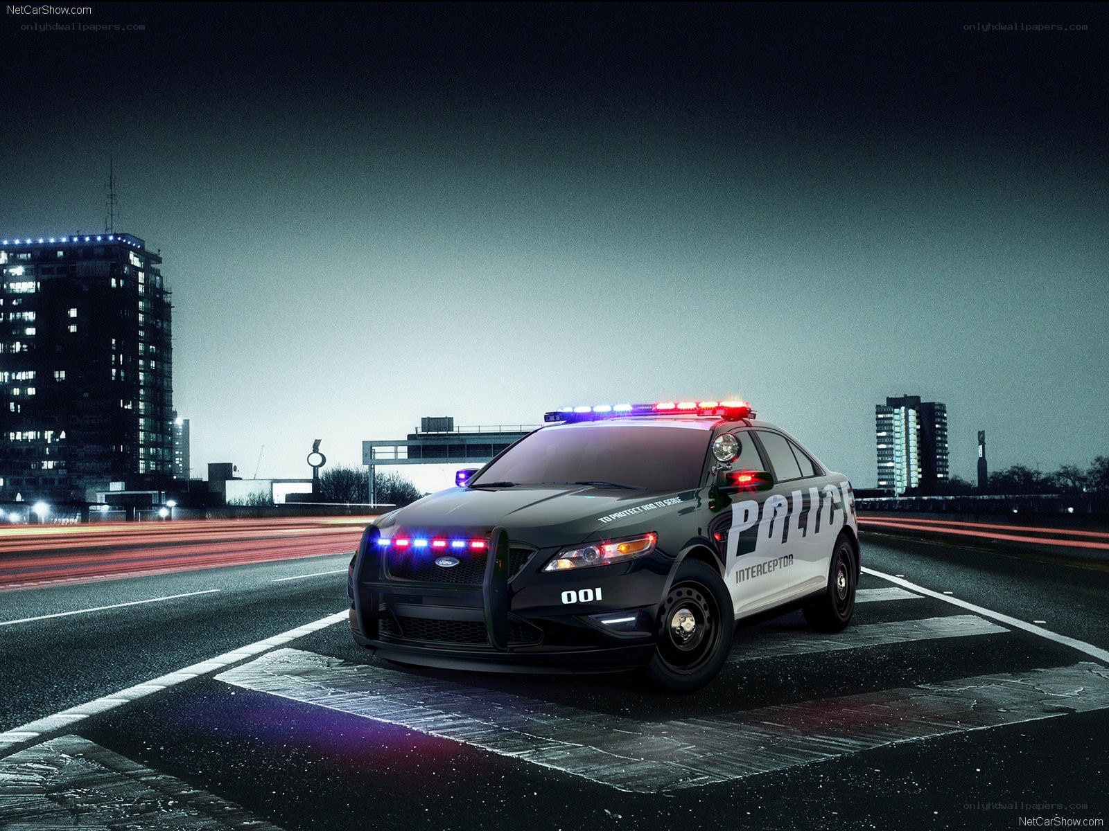 Ford Interceptor Police Car