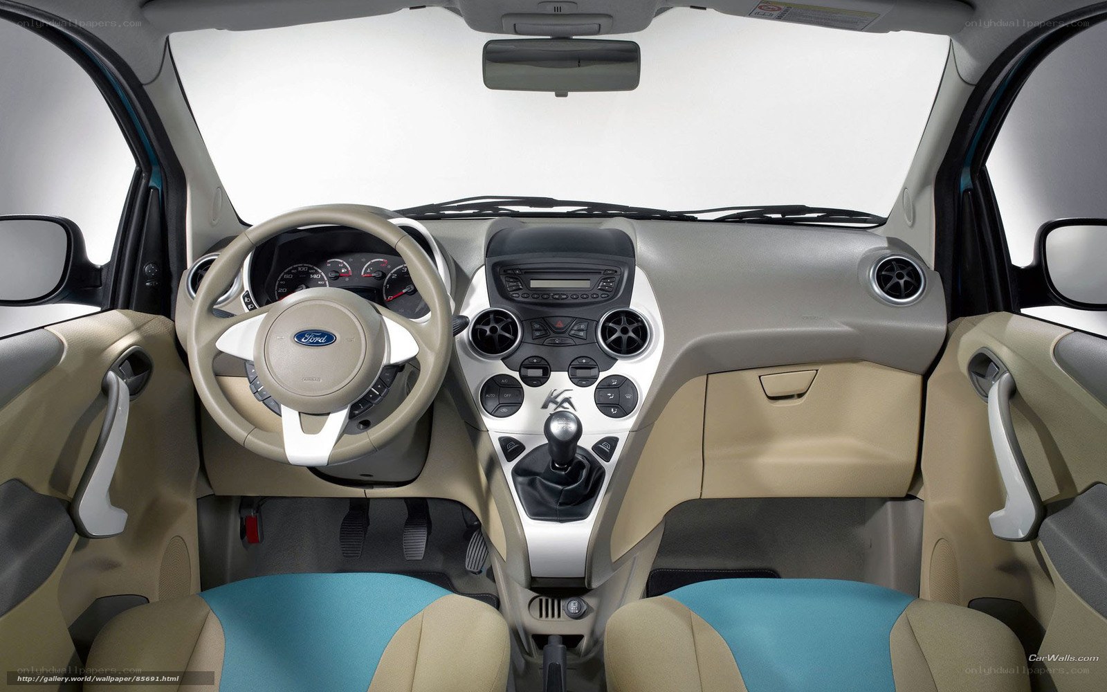 Ford Ka interior view