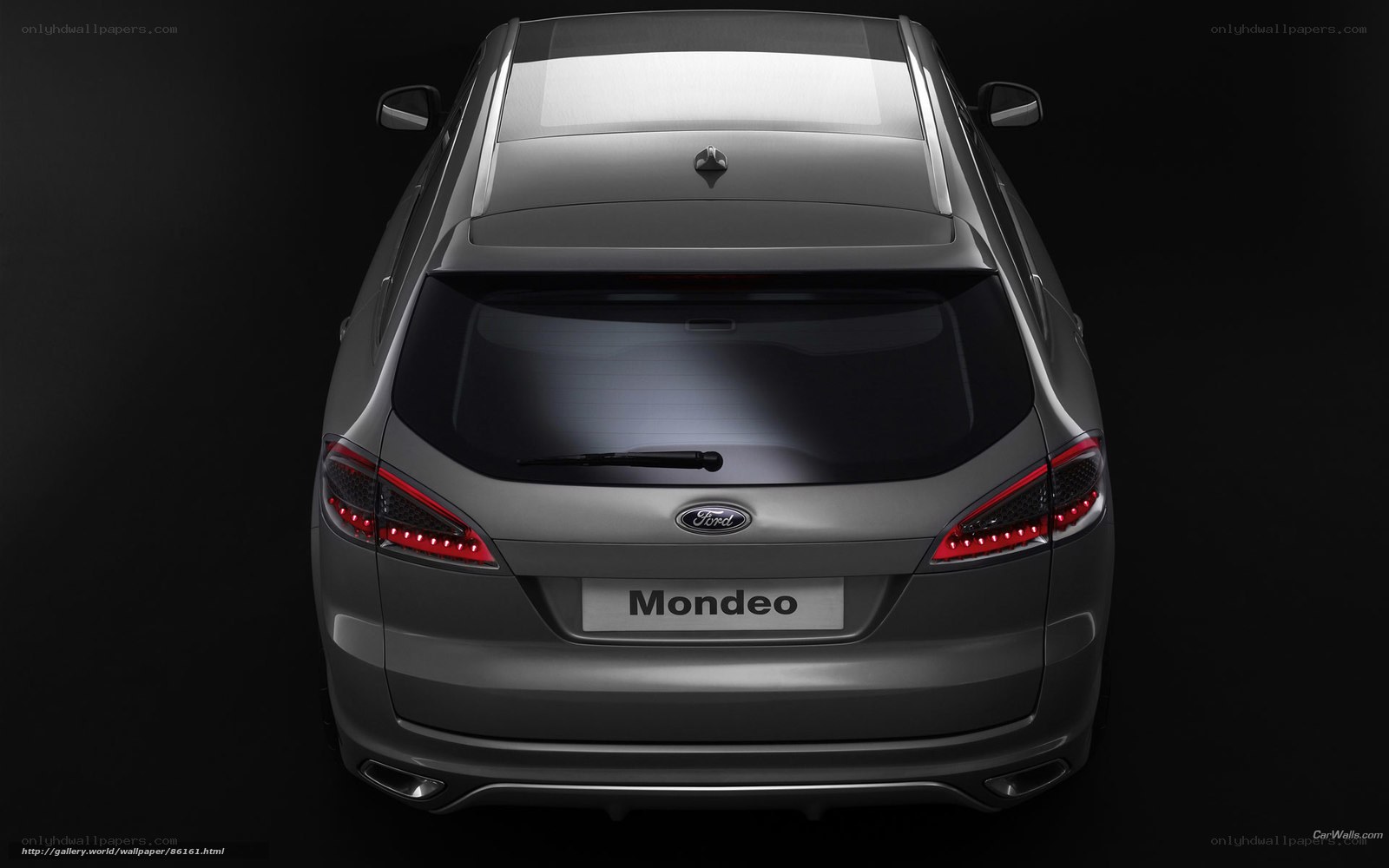 Ford Mondeo rear view