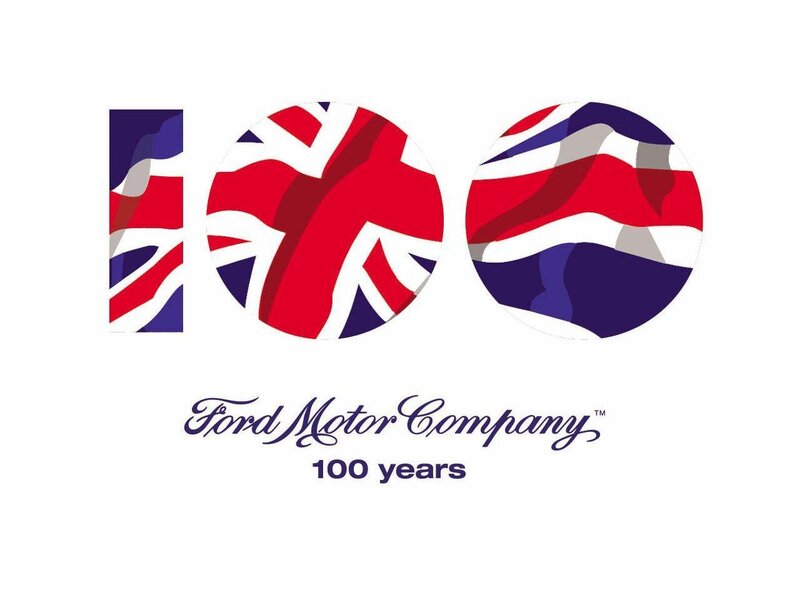 Ford Motor Company Logo — Red