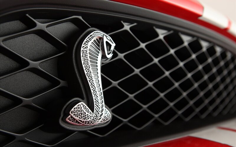 Ford Mustang Cobra emblem
