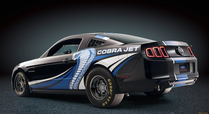 Ford Mustang Cobra Jet race car
