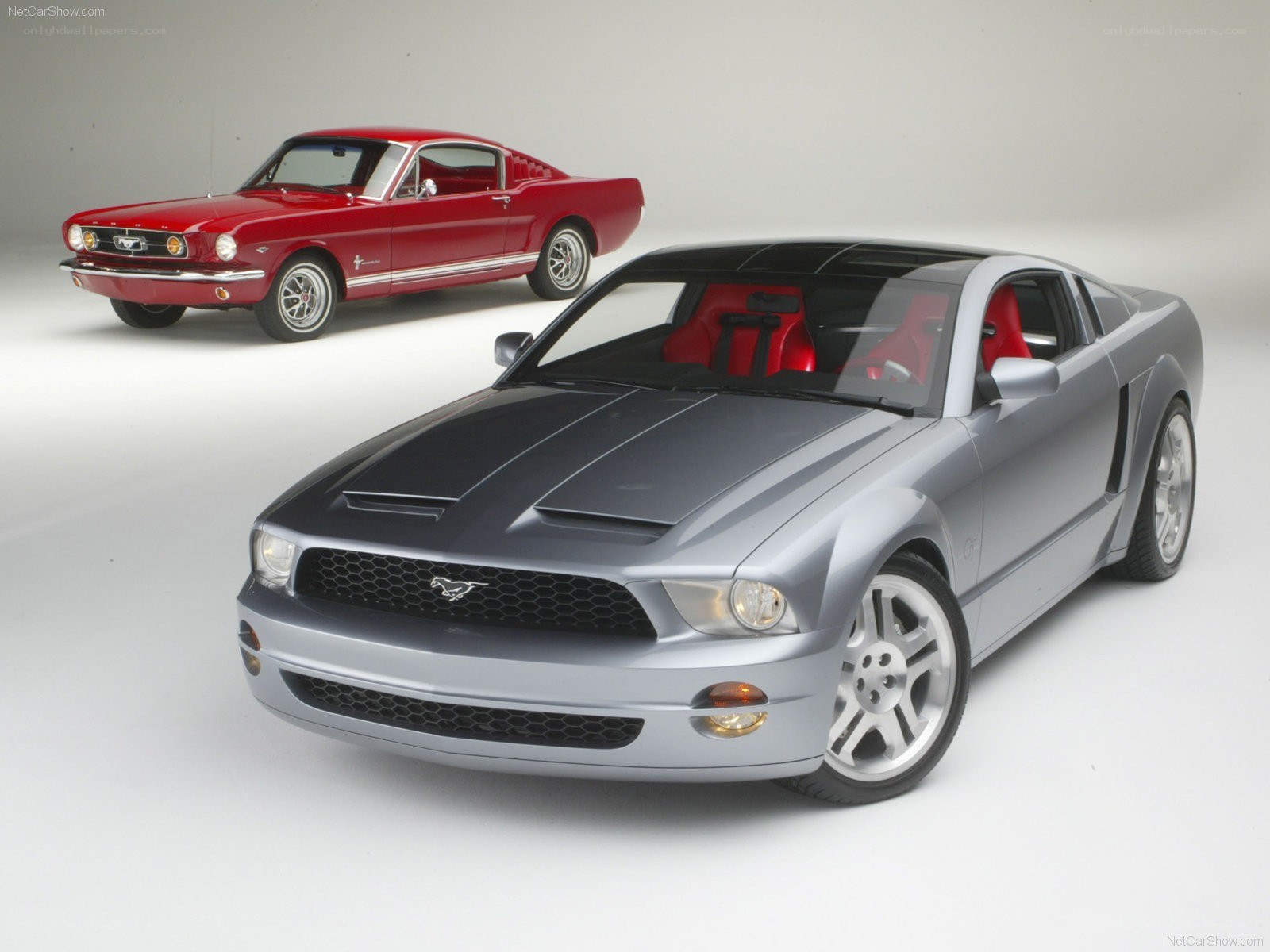 Ford Mustang concept and classic