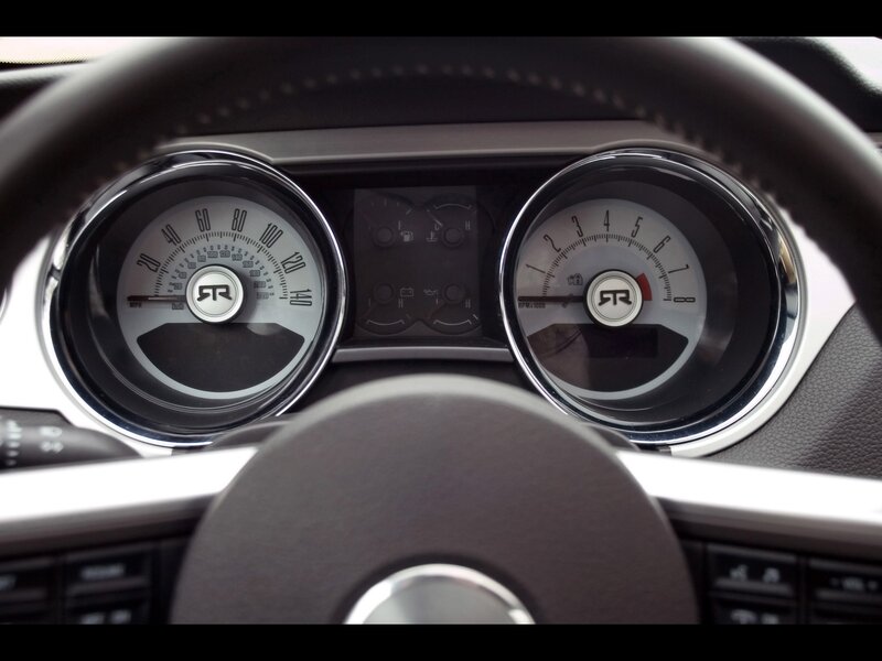 Ford Mustang dashboard close-up