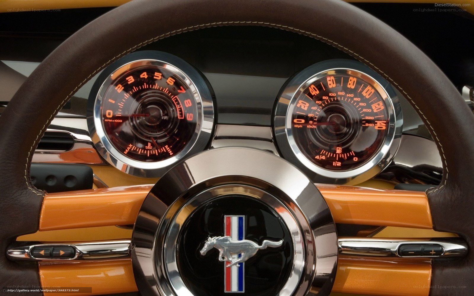 Ford Mustang dashboard