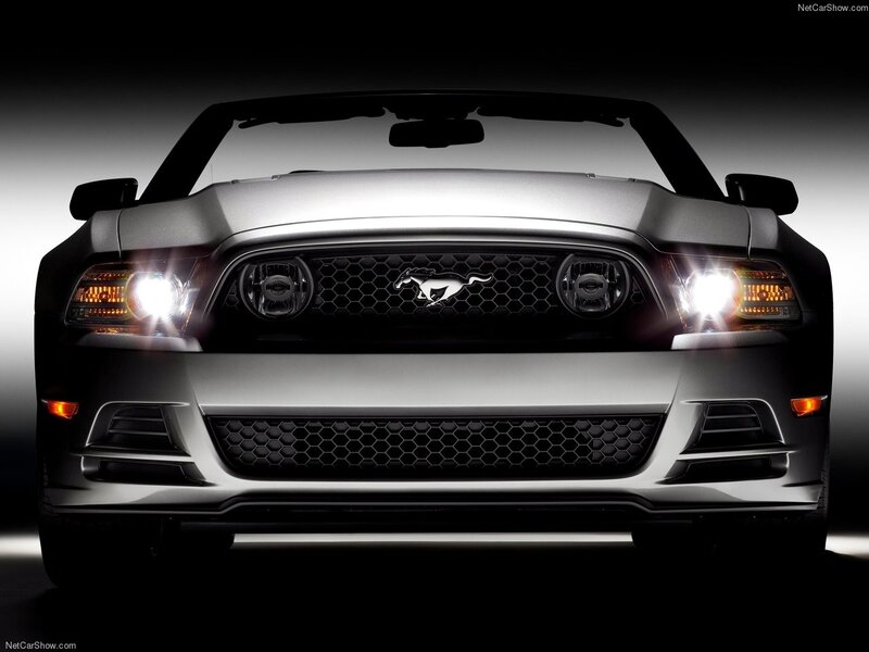 Ford Mustang front view