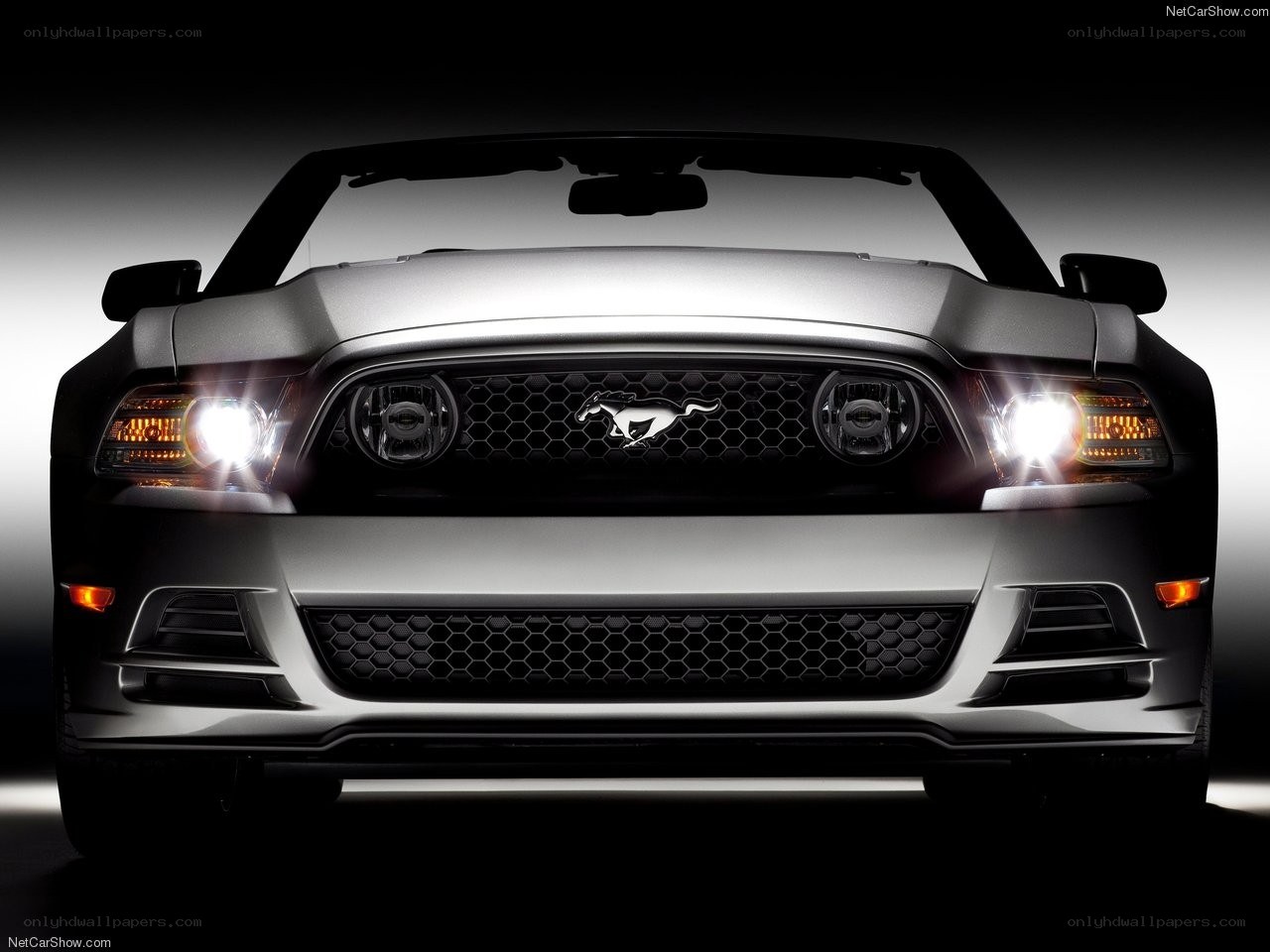 Ford Mustang front view