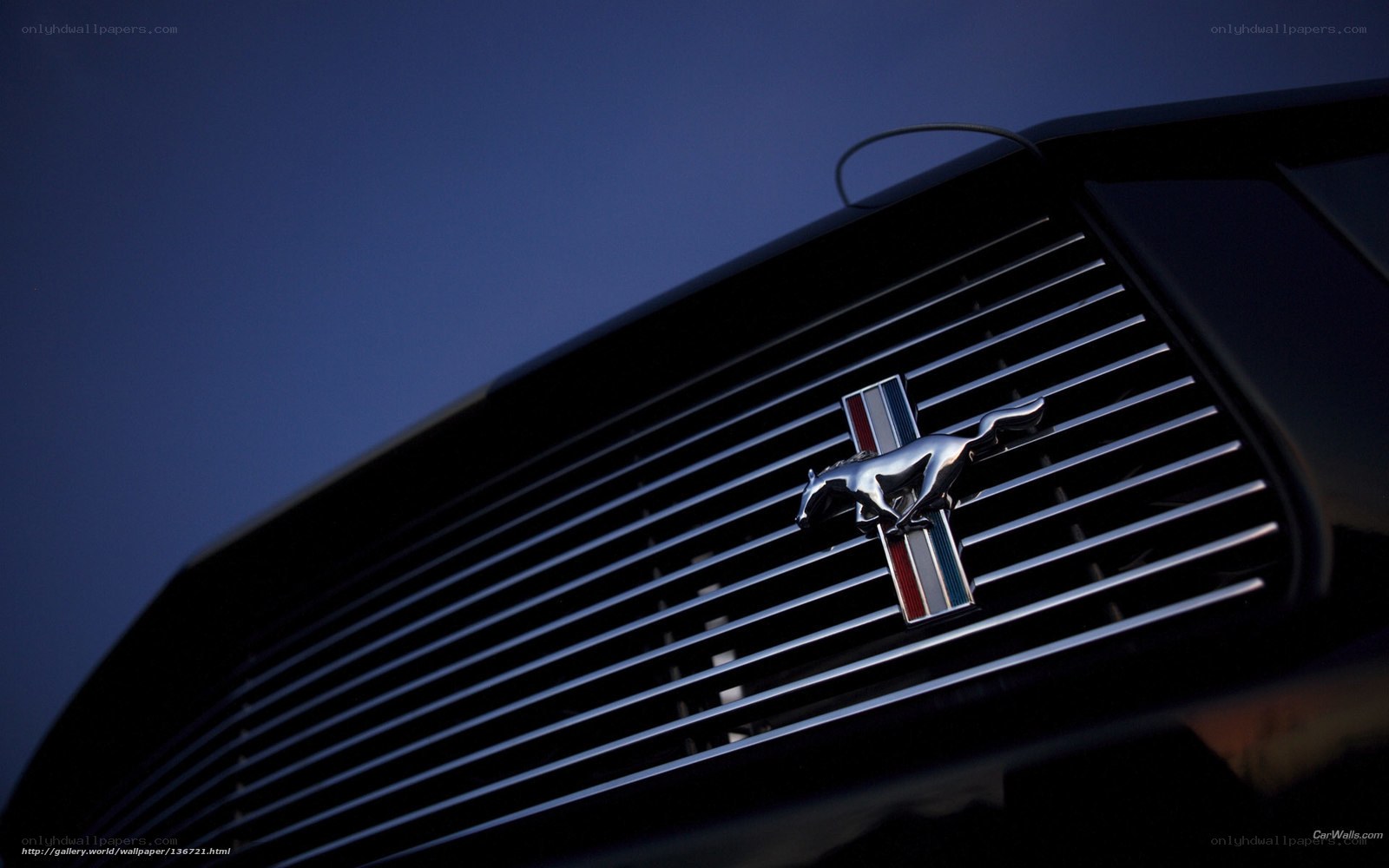 Ford Mustang grille emblem
