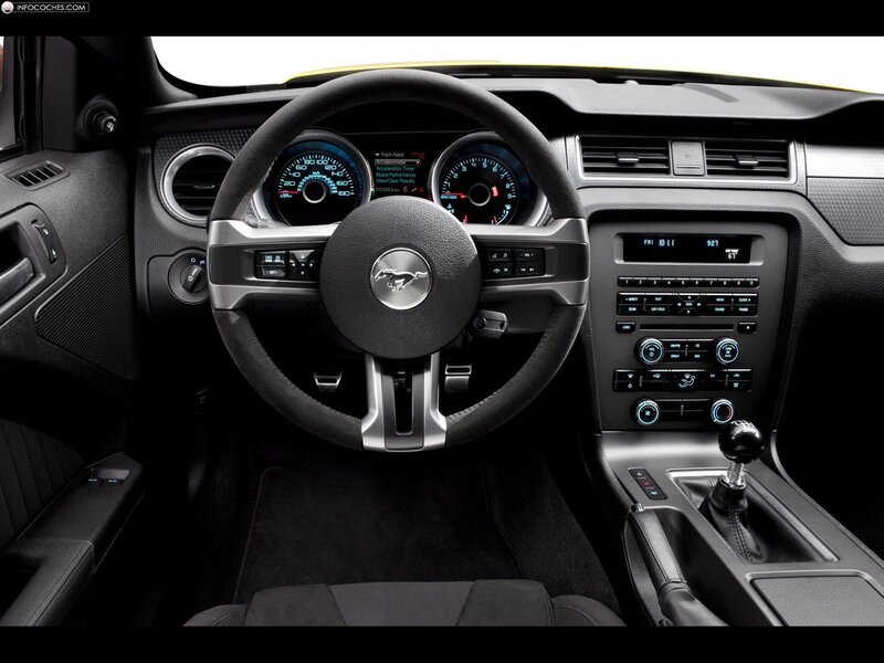 Ford Mustang interior dashboard