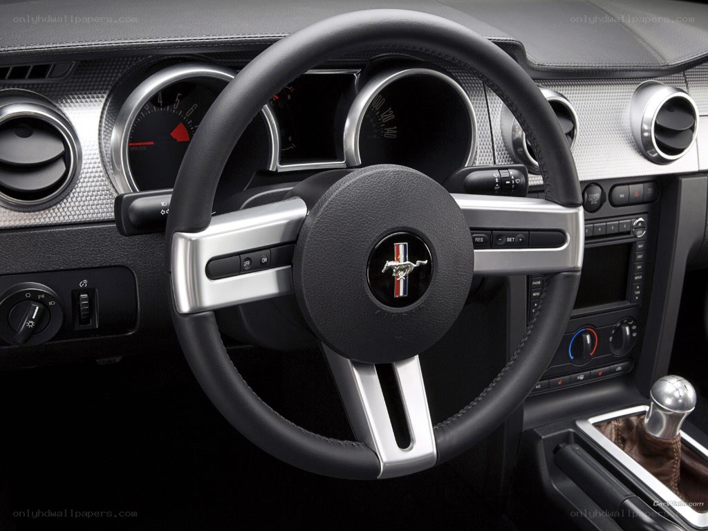 Ford Mustang interior dashboard