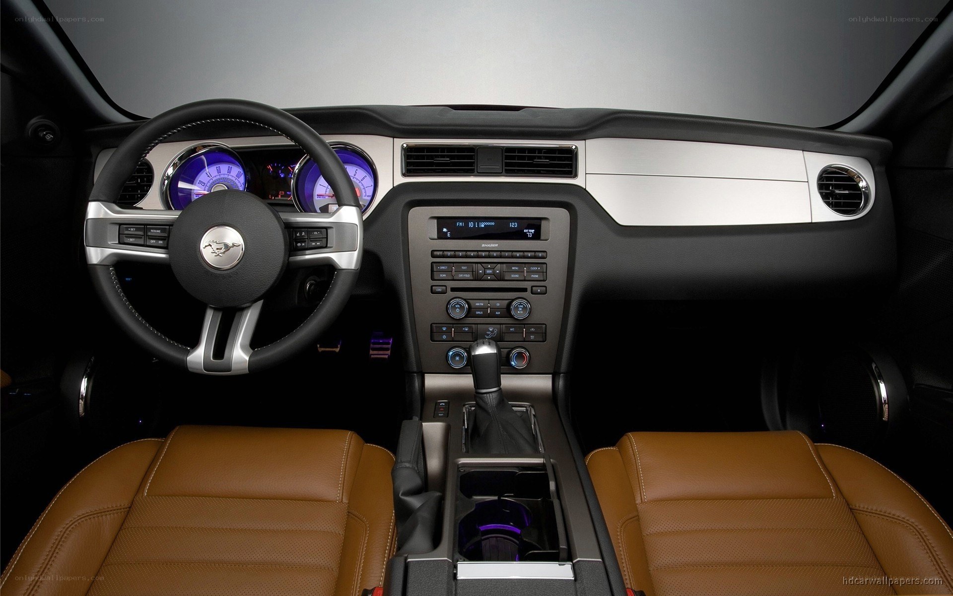 Ford Mustang interior dashboard