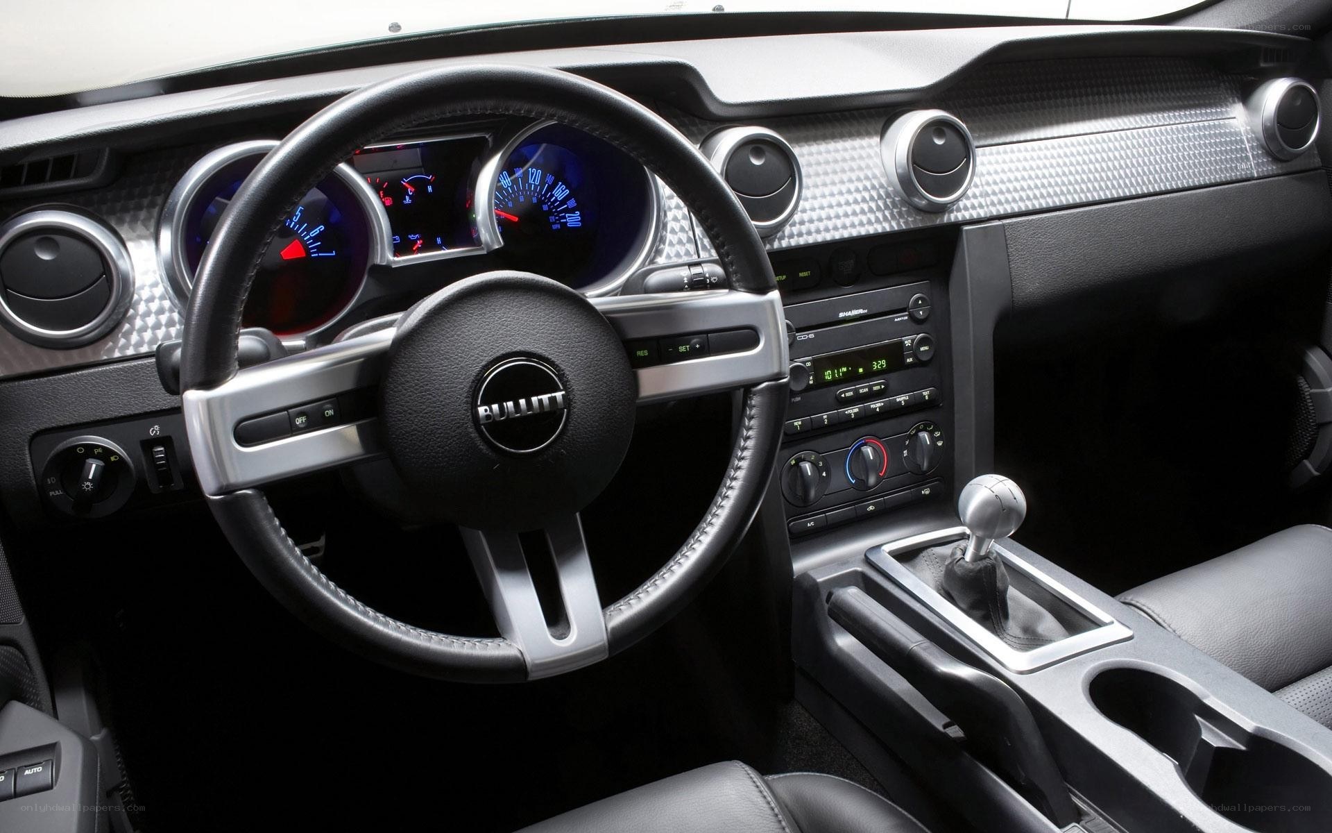 Ford Mustang interior dashboard