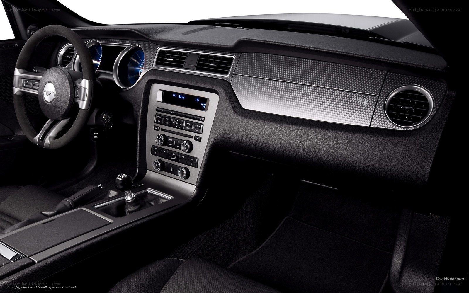 Ford Mustang interior dashboard