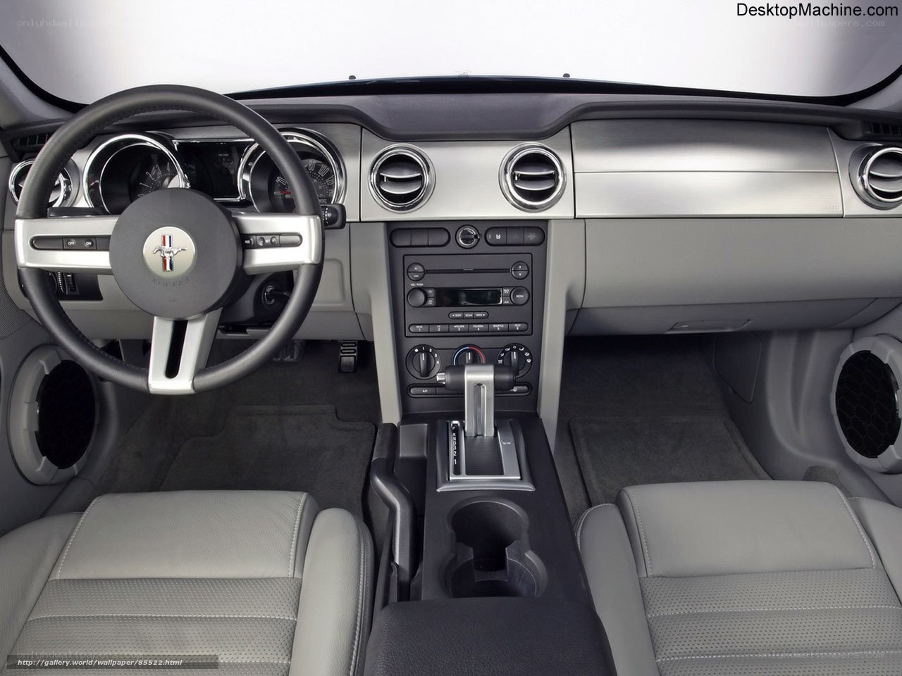 Ford Mustang interior dashboard