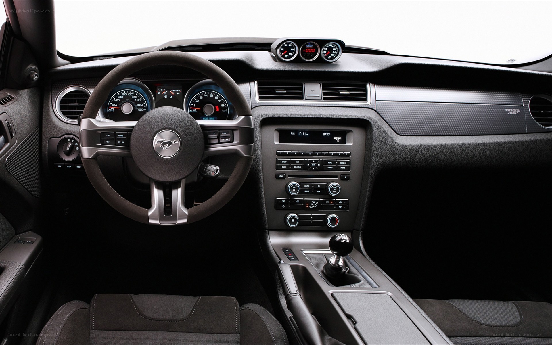 Ford Mustang interior dashboard