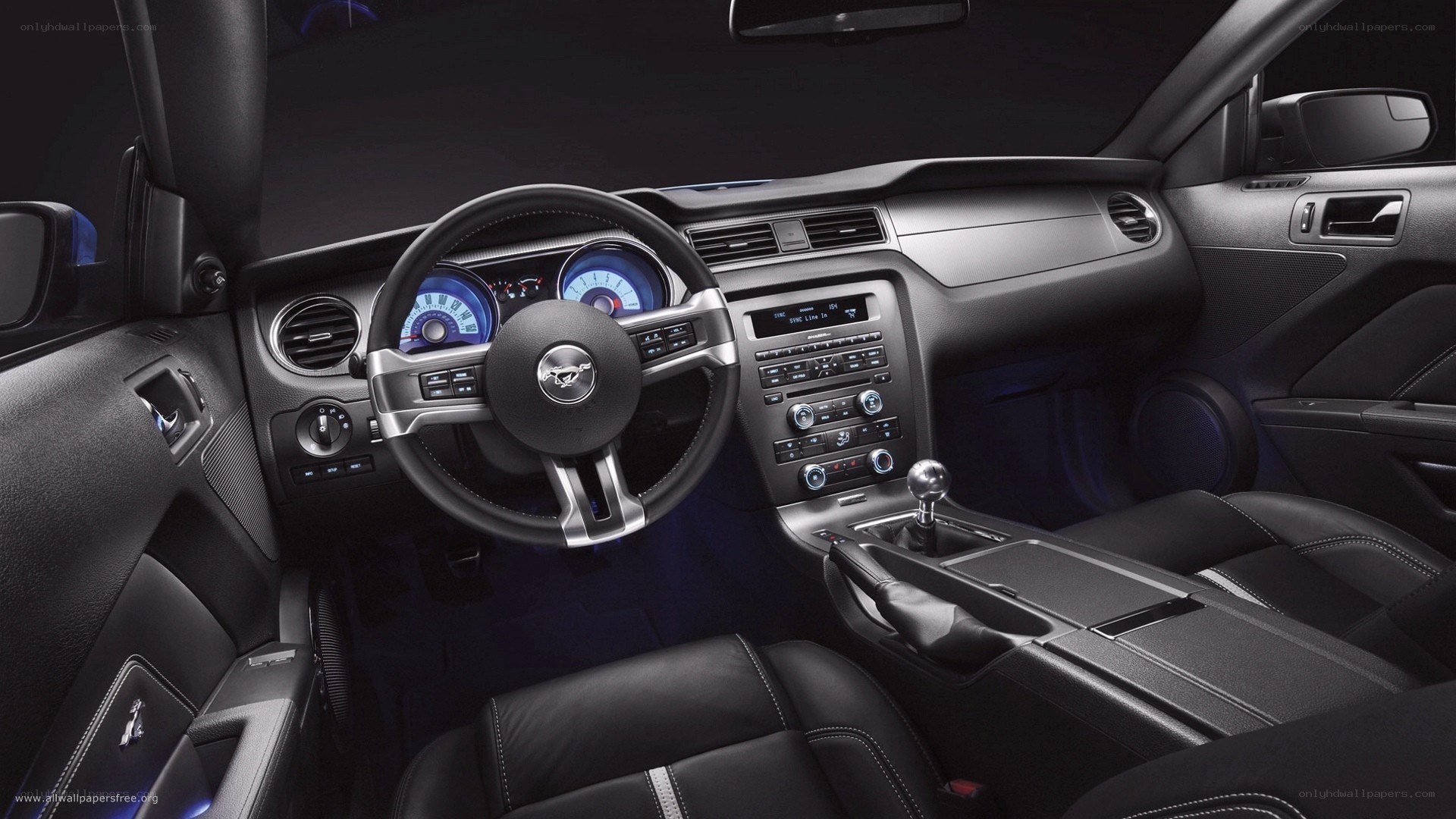 Ford Mustang interior dashboard