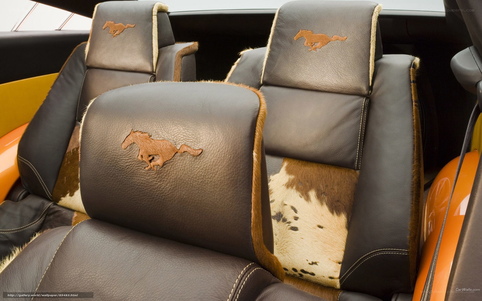 Ford Mustang interior seats