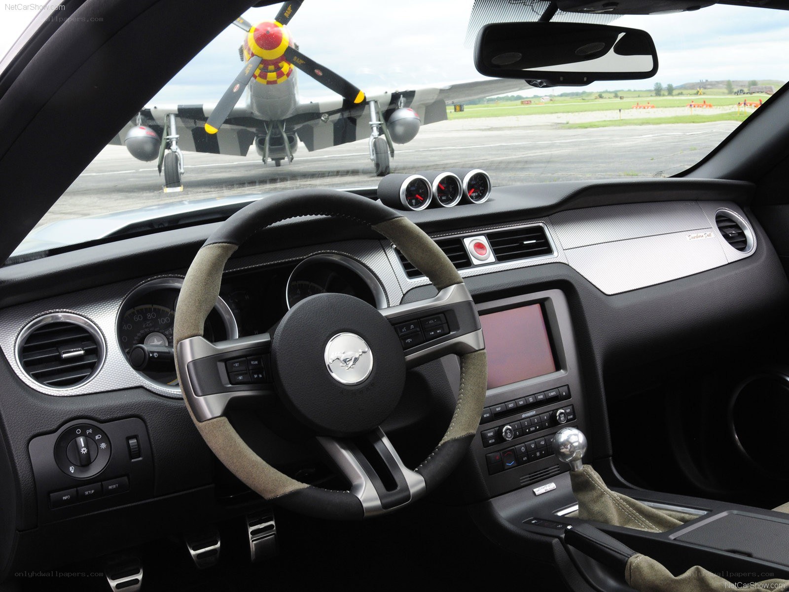 Ford Mustang interior view
