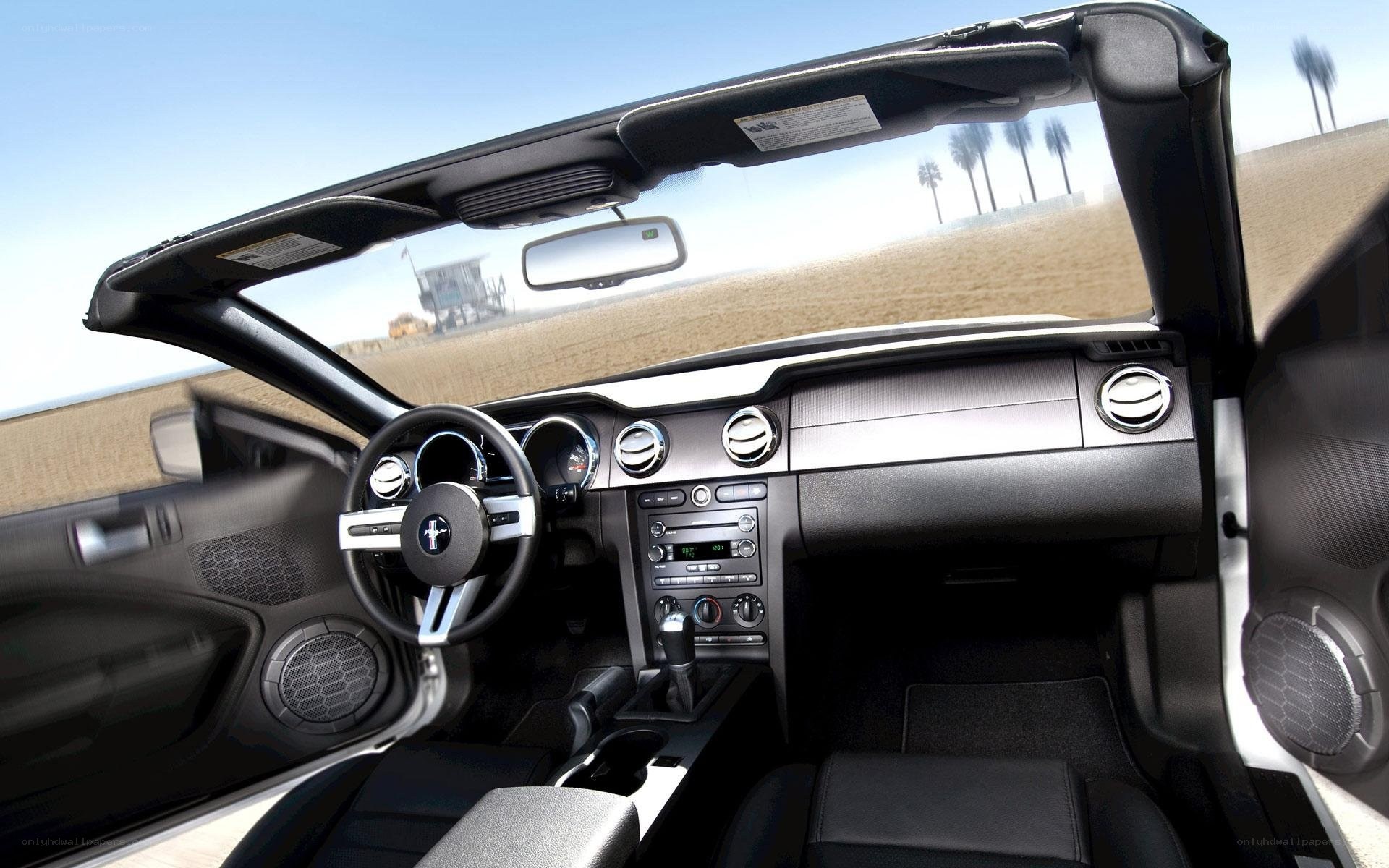 Ford Mustang interior view