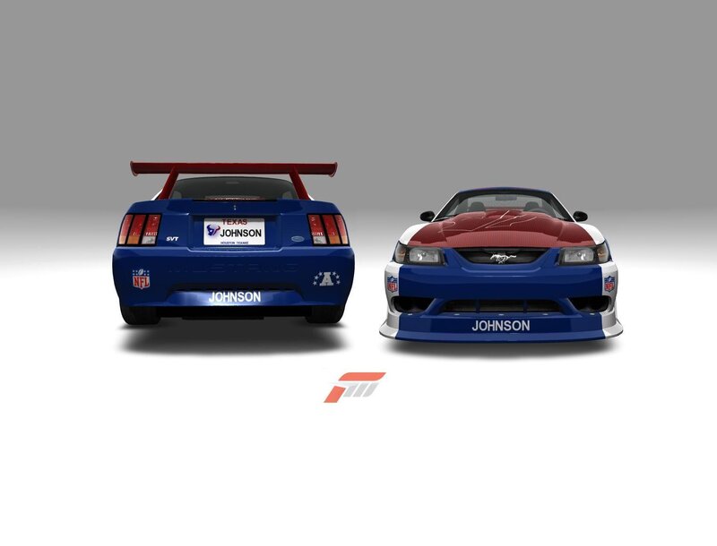 Ford Mustang race car