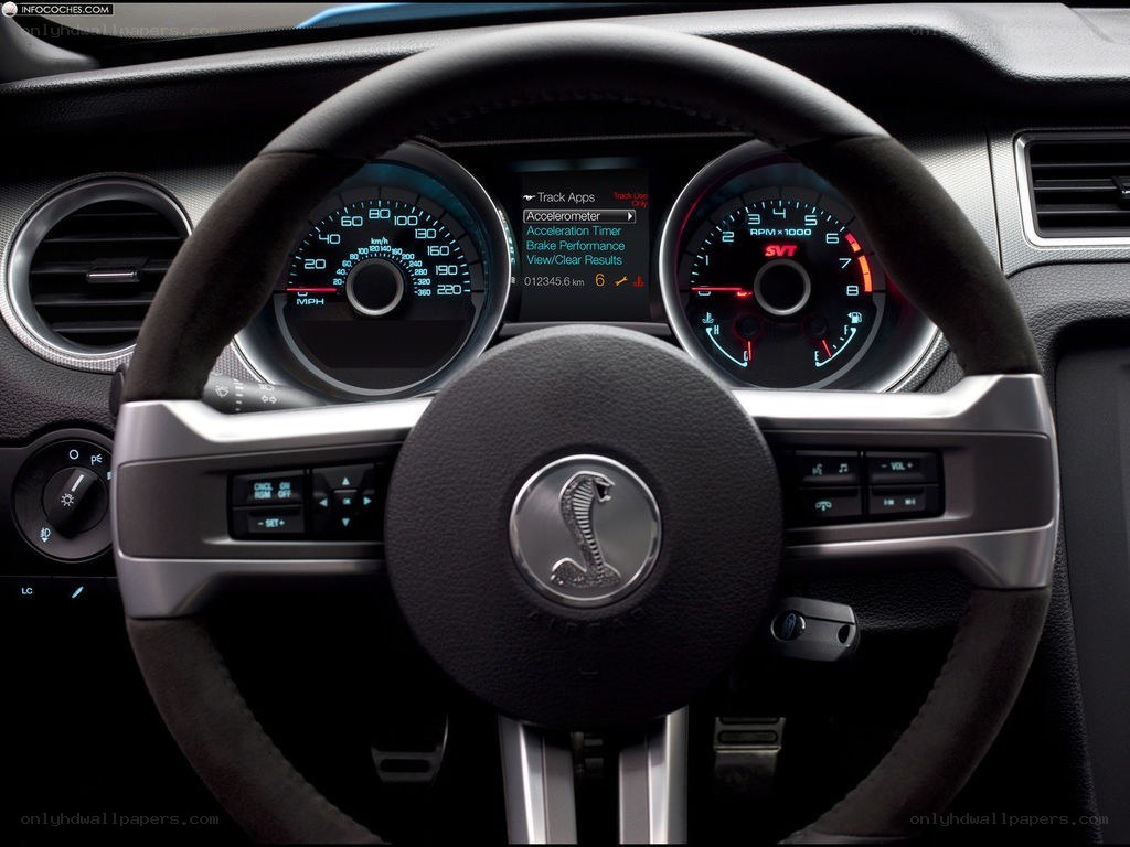 Ford Mustang SVT dashboard