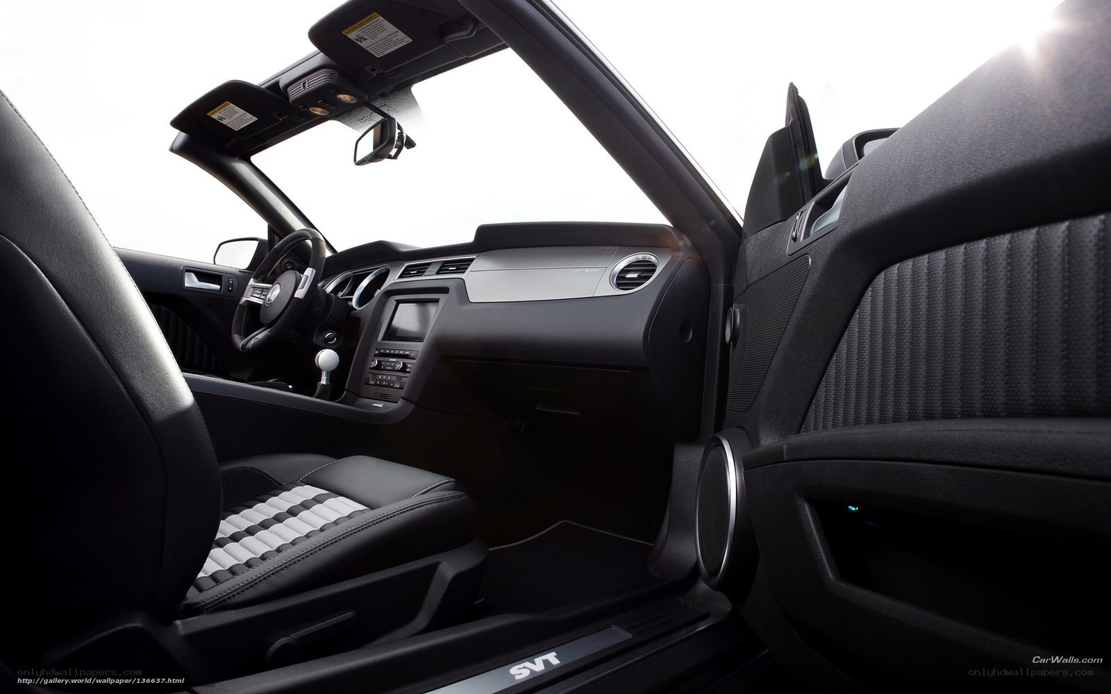 Ford Mustang SVT interior