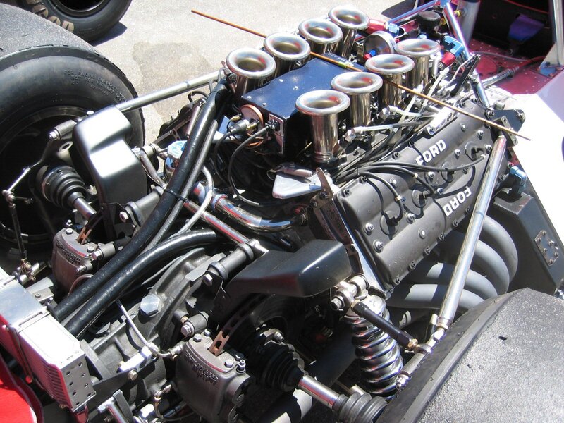 Ford Racing Engine — Black