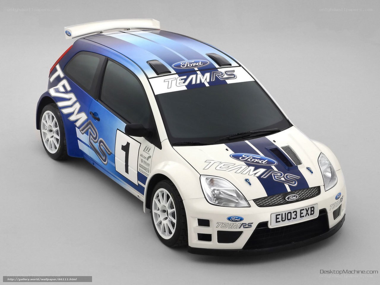 Ford rally car model