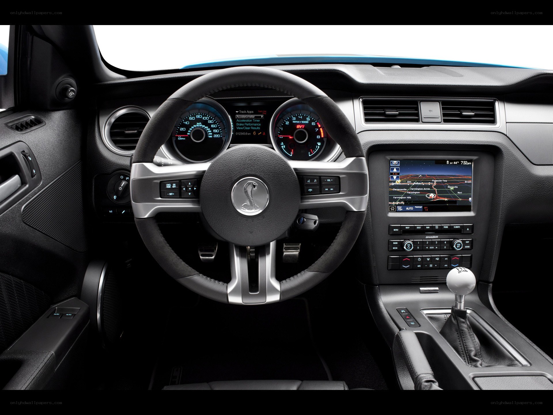 Ford Shelby Mustang interior