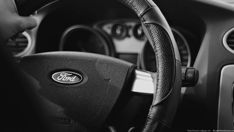 Ford steering wheel interior