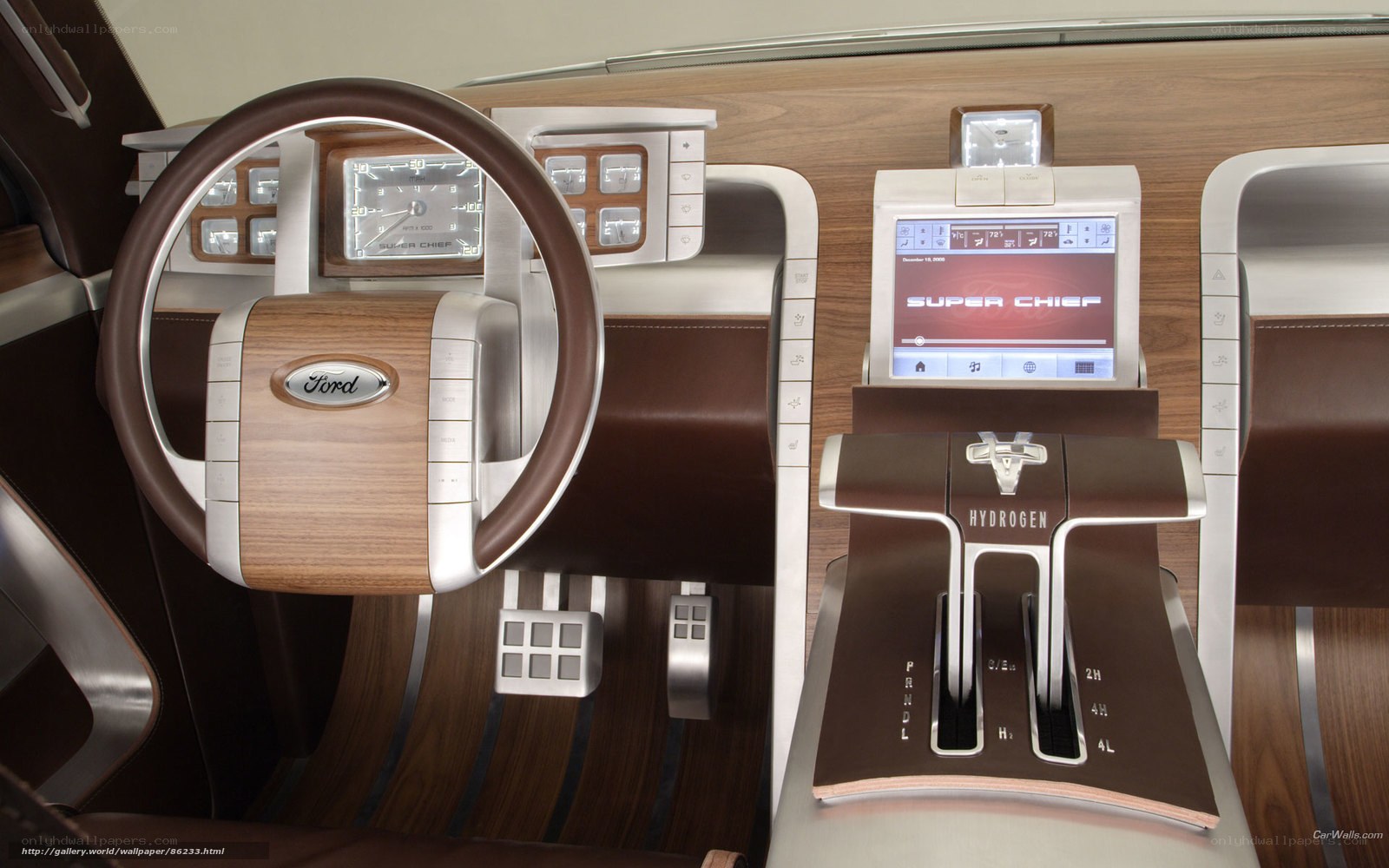 Ford Super Chief concept interior
