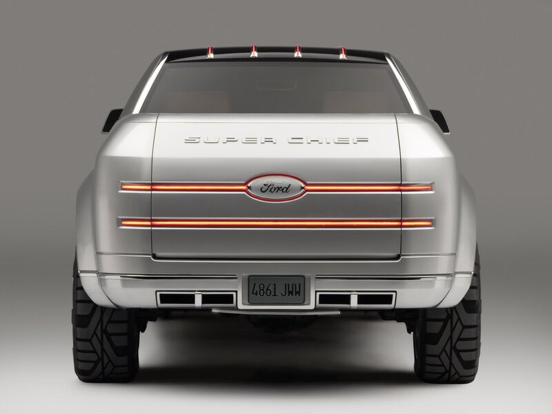 Ford Super Chief concept rear view