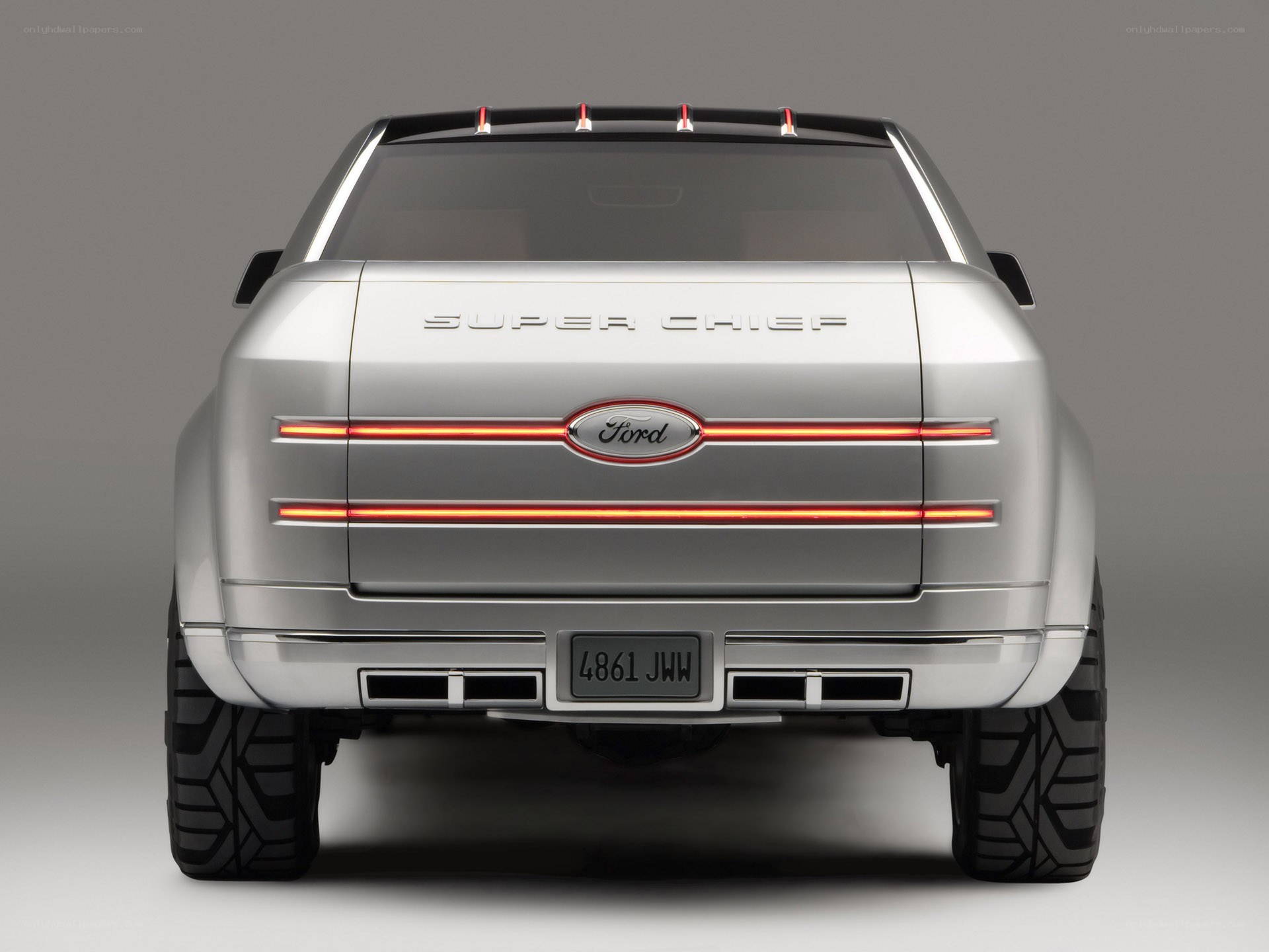 Ford Super Chief concept rear view
