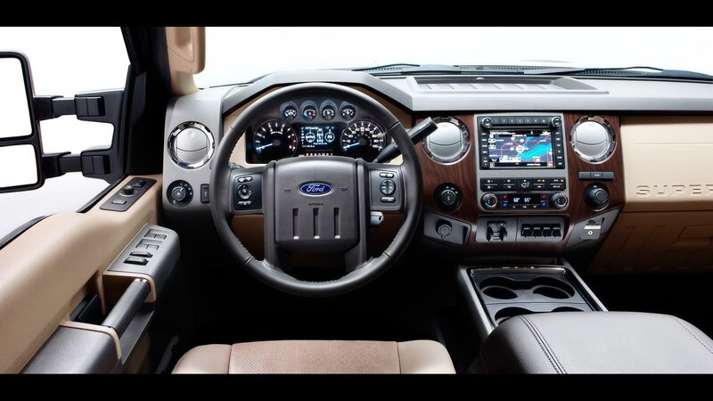 Ford Super Duty interior