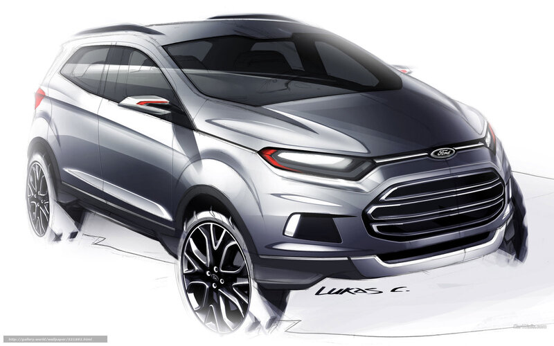Ford SUV concept sketch