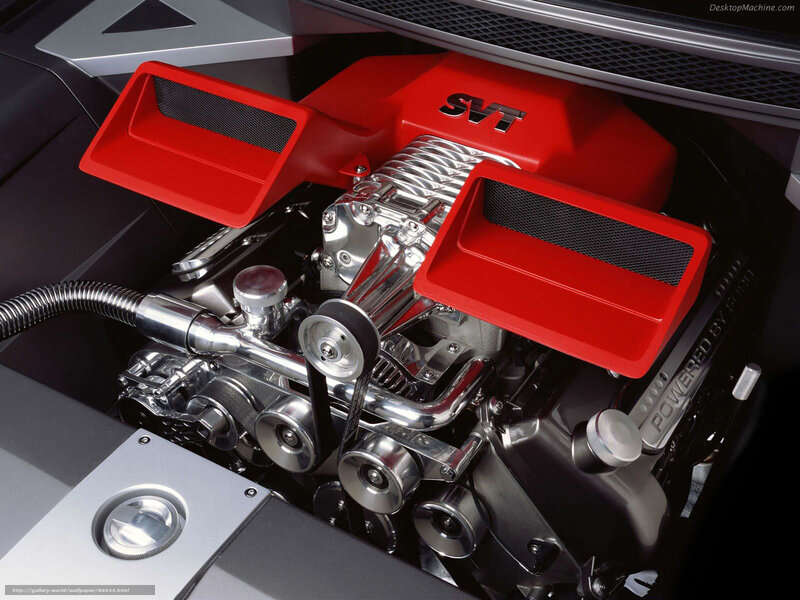 Ford SVT engine bay