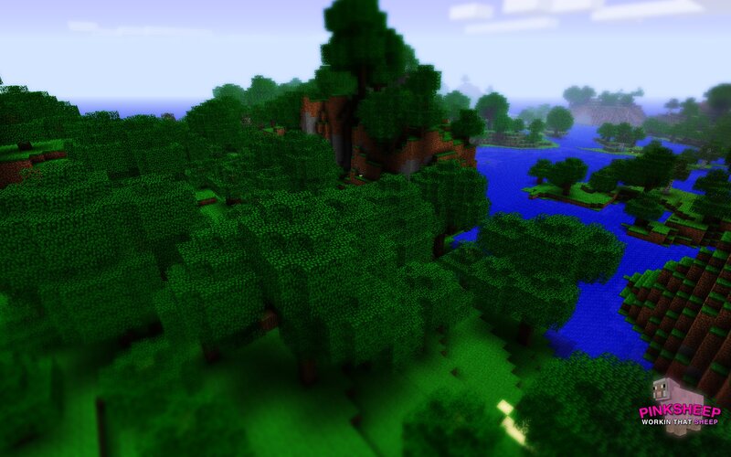 Forest and River Landscape