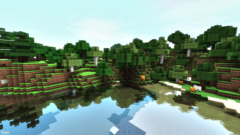 Forest Biome in Minecraft