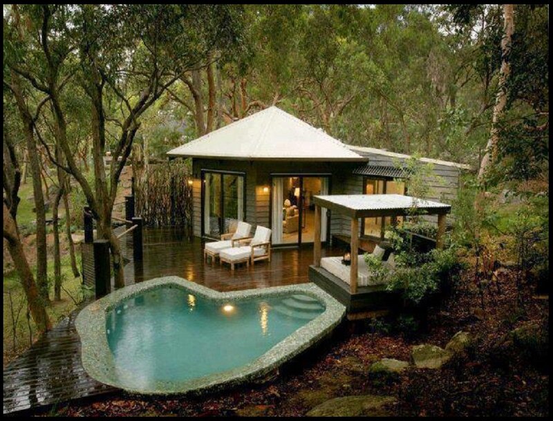 Forest Cabin with Pool