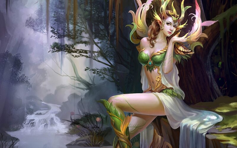 forest elf maiden