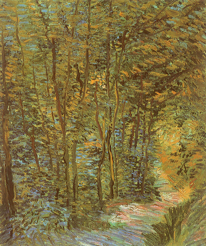 Forest Path Painting